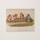Guinea Pigs Tending the Garden Puzzle (Horizontal)