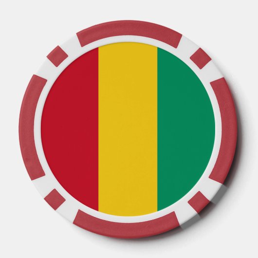 Guinea Pokerchips (Rückseite)