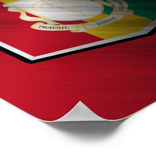 Guinea Poster (Ecke)