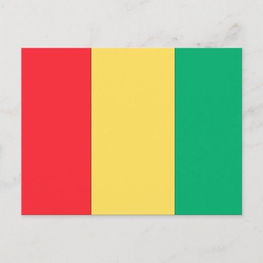 Guinea Postkarte (Vorderseite)