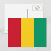 Guinea Postkarte (Vorne/Hinten)