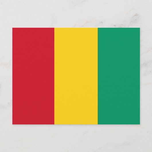 Guinea Postkarte (Vorderseite)