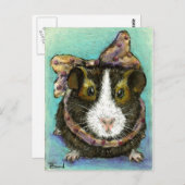 Guinea Postkarte (Vorne/Hinten)