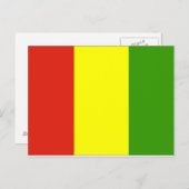 Guinea Postkarte (Vorne/Hinten)