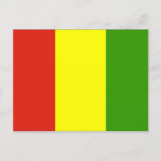 Guinea Postkarte (Vorderseite)