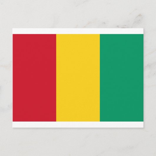 Guinea Postkarte (Vorderseite)