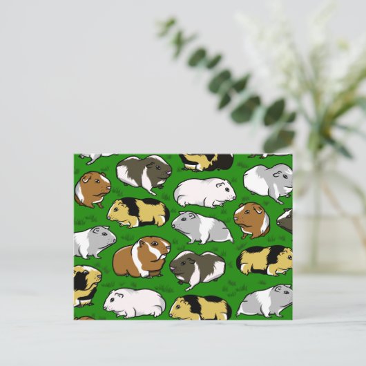 Guinea Postkarte (Stehend Vorderseite)