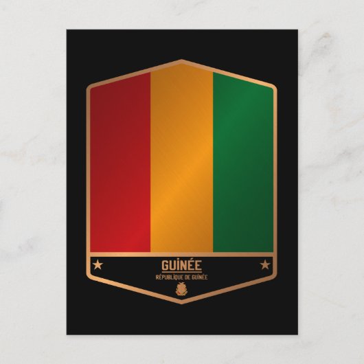 Guinea Postkarte (Vorderseite)