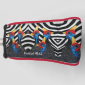 Guinea Putter Golf Headcover (Vorderseite)