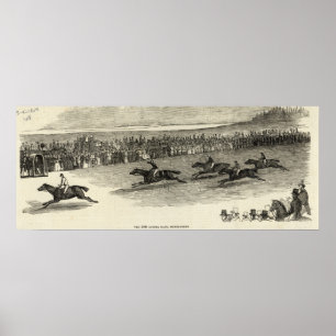 Guinea Race, Newmarket Poster