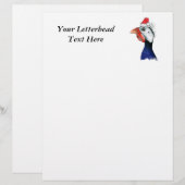 Guinea Santa Claus Briefbogen (Vorne/Hinten)