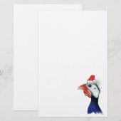 Guinea Santa Claus Briefpapier (Vorne/Hinten)