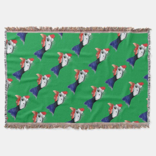 Guinea Santa Claus Decke (Vorderseite)