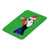 Guinea Santa Claus Magnet (Linke Seite)