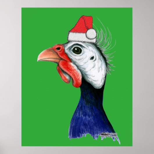 Guinea Santa Claus Poster (Vorne)