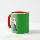 Guinea Santa Claus Tasse (Vorderseite Links)