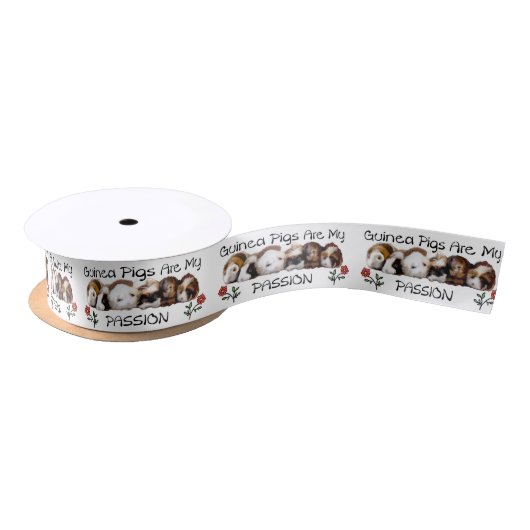 Guinea Satin Ribbon Satinband (Spule)