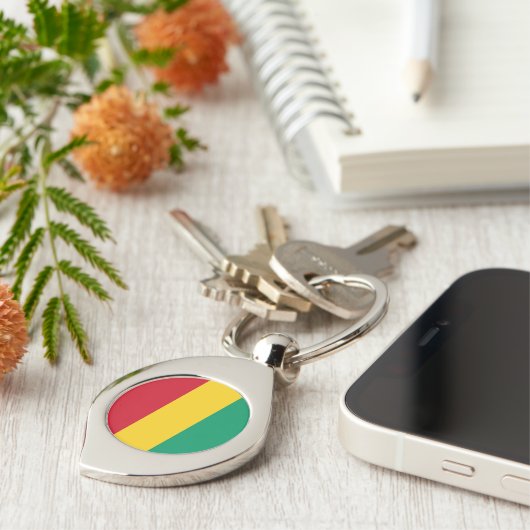 Guinea Schlüsselanhänger (Seite)