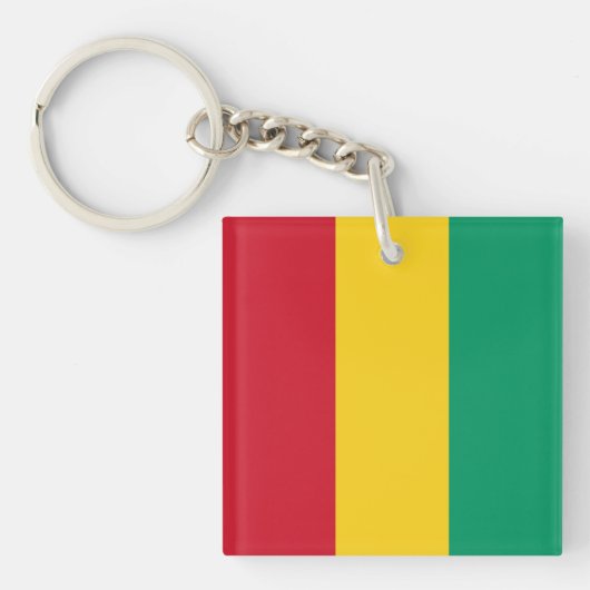 Guinea Schlüsselanhänger (Vorderseite)