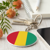 Guinea Schlüsselanhänger (Seite)
