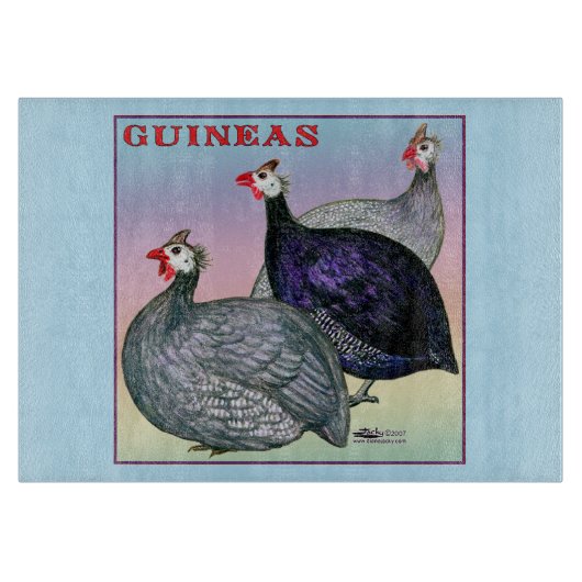 Guinea Schneidebrett (Vorderseite)