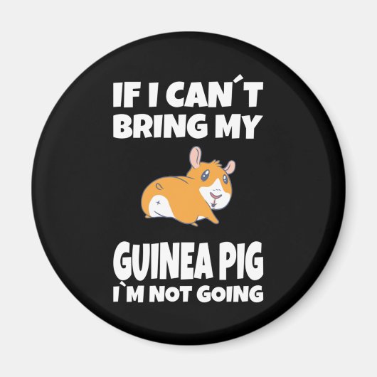 Guinea Schwein bei Überhöhung Magnet (Vorne)