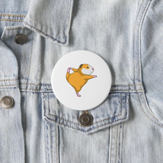 Guinea Schwein bei Yoga Button (Beispiel)