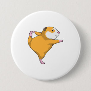 Guinea Schwein bei Yoga Button