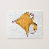 Guinea Schwein bei Yoga Puzzle (Horizontal)