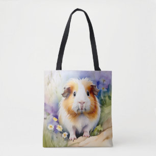 Guinea Schwein Delikatfarbenes Wasser Tasche