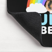 Guinea Schwein - Guinea ist in Ordnung, Ermutigung Mousepad (Ecke)