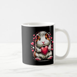 Guinea Schwein Herzschlag Valentinstag Niedliches Kaffeetasse