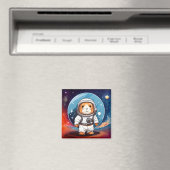 Guinea Schwein im Weltraum Magnet (In Situ (Geschirrspüler))