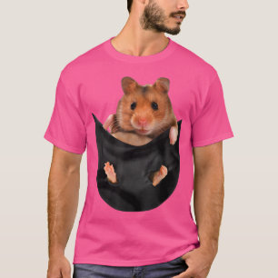 Guinea Schwein in Pocket T Shirt für Frauen Männer