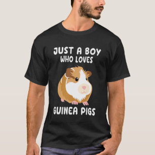 Guinea Schwein Nur ein Junge, der Guinea Liebe Sch T-Shirt