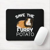 Guinea Schwein - Rett Mousepad (Mit Mouse)