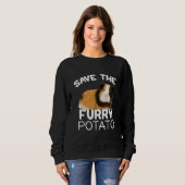 Guinea Schwein - Rett Sweatshirt (Vorne ganz)