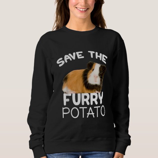 Guinea Schwein - Rett Sweatshirt (Vorderseite)