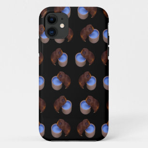 Guinea Schwein Stehend Trinken, iPhone 11 Hülle