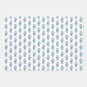 Guinea Schwein verrückte Guinea Schweine Mädchen G Geschenkpapier Set (Vorderseite 2)