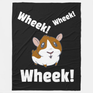 Guinea Schwein Wheek! Ach! Fleecedecke