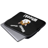 Guinea Schwein Wheek! Ach! Laptopschutzhülle (Vorne Knopf)