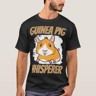 Guinea Schwein Whisperpferd Tier Lover Niedlich Pr T-Shirt
