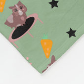 Guinea Schweine Fitness Funny Design Fleecedecke (Ecke)
