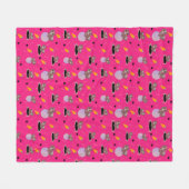 Guinea Schweine Fitness Funny Design Fleecedecke (Vorderseite (Horizontal))
