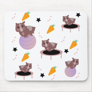 Guinea Schweine Fitness Mousepad