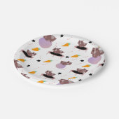 Guinea Schweine Fitness Pappteller (Schrägansicht)