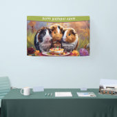 Guinea Schweine Geburtstagsparty-Banner Banner (Messe)
