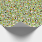 Guinea Schweine Geschenkpapier (Ecke)