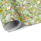 Guinea Schweine Geschenkpapier (Rolleneckpunkt)